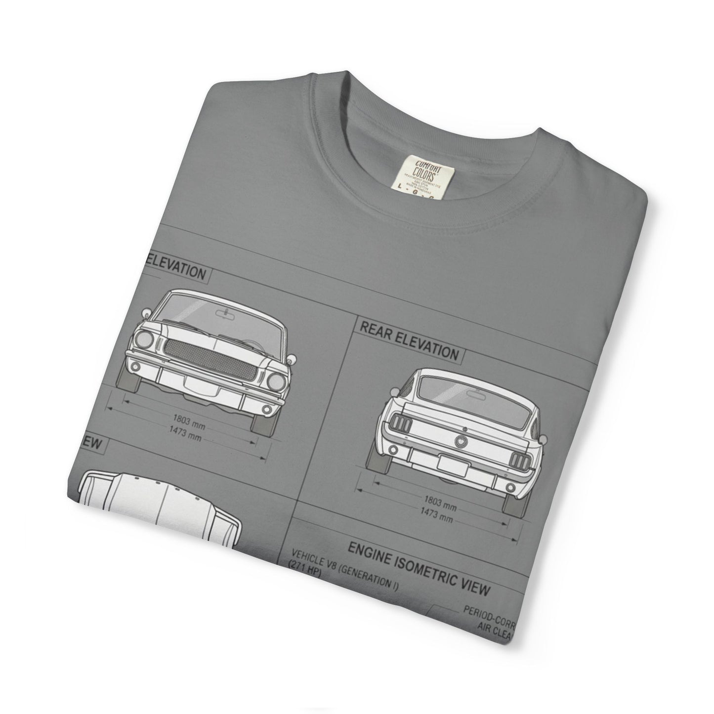 Precision Blueprint Sports Coupe Tee