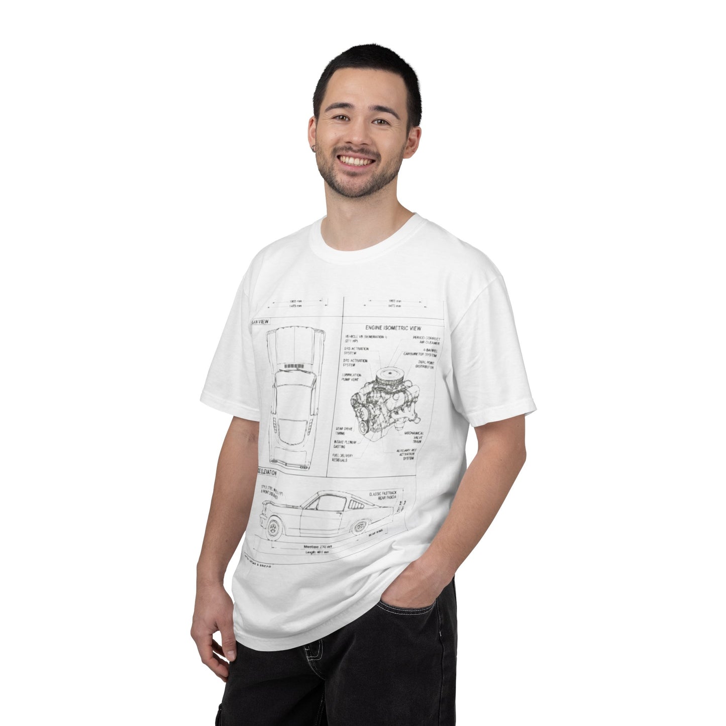 Precision Blueprint Sports Coupe Tee