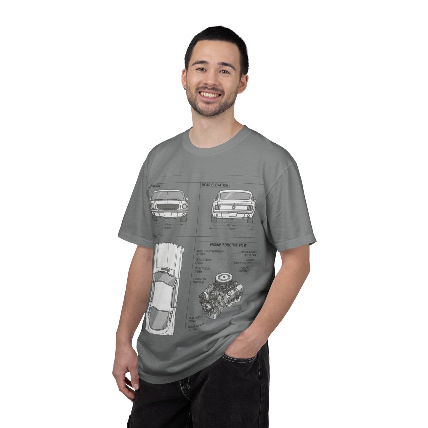Precision Blueprint Sports Coupe Tee