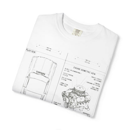 Precision Blueprint Sports Coupe Tee