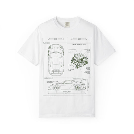 Precision Blueprint Sports Coupe Tee