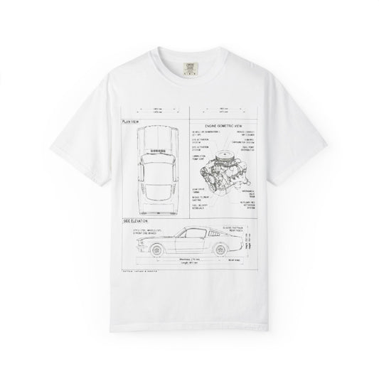 Precision Blueprint Sports Coupe Tee