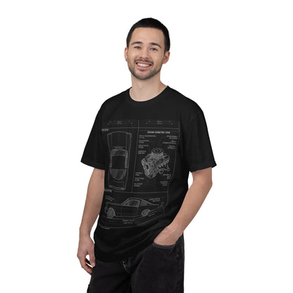 Precision Blueprint Sports Coupe Tee